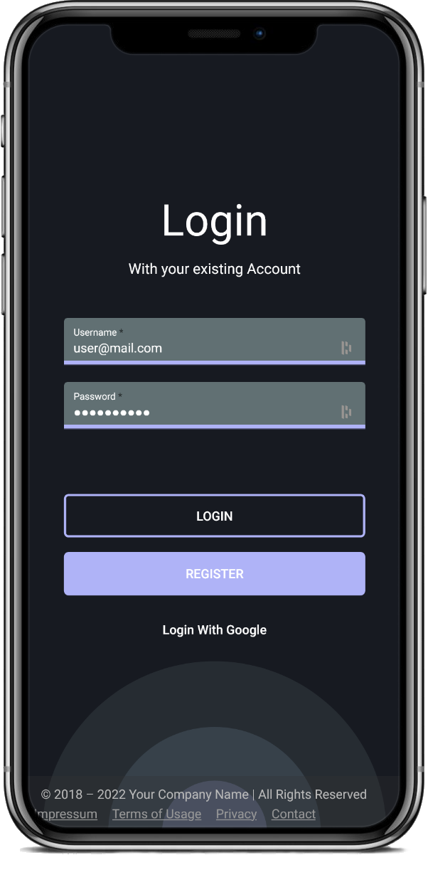 A prewview of our app